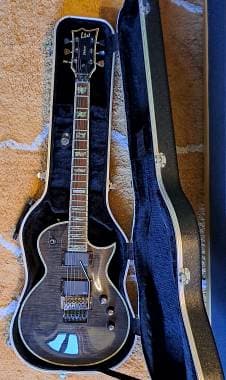 ESP Ltd 1000 Floyd Rose Deluxe Les Paul condizioni perfette Spedizione Inclusa