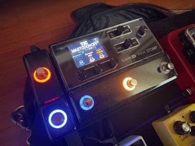Line6 HX Stomp + Ninjafox Side Kick