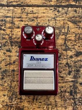 Ibanez TS9 40th Anniversary Limited Edition - Metallic Red