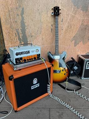 Orange Terror Bass 500 + OBC112+case