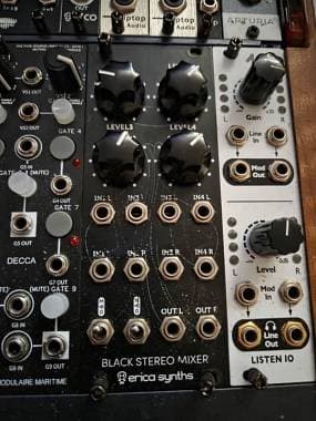 Erica Synths Black Stereo Mixer V3