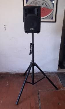 Cassa acustica audio dj altoparlante attivo amplificato mixer sub stand led cdj