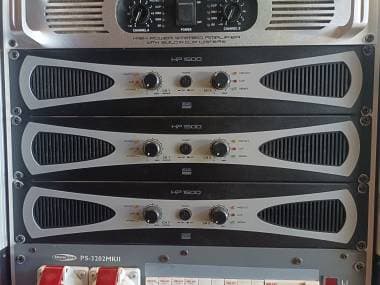 5 amplificatori DAP Audio HP 1500