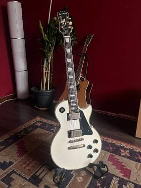 Epiphone Les Paul Custom Pro Alpine white