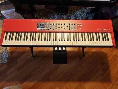 Nord Piano 4 88 tasti Clavia + Triple Pedal originale + Accessori