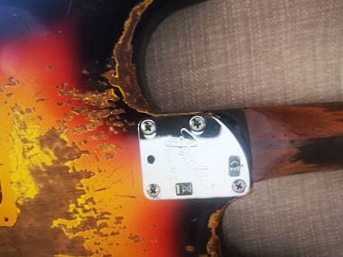 Fender Stratocaster relic assemblatata jeff beck