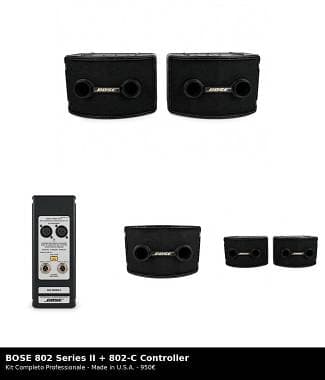 Vendo kit completo casse BOSE