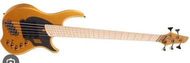 Dingwall Guitars ng 3 5 strings matte gold