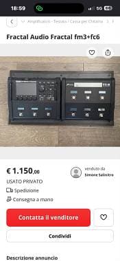 Fractal Audio Fractal fm3+fc6