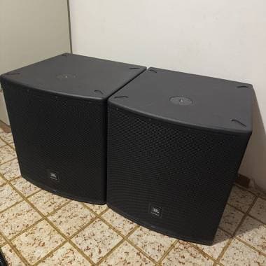 JBL coppia subwoofer+coppia teste EON718S + EON712