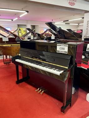 PIANOFORTE VERTICALE SCHULZE POLLMANN S118A NERO