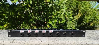 Patchbay/Pannello Patch XLR Neutrik Rack 19