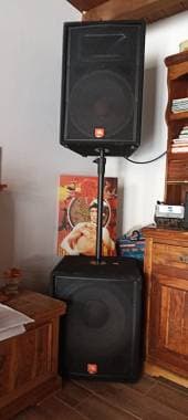 Impianto audio JBL SERIE JRX: jrx 115 + jrx 118