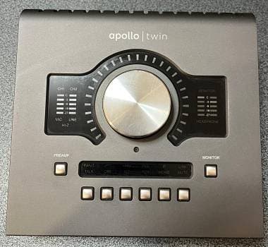 Universal Audio Apollo Twin MKII QUAD + Adattatore TB3