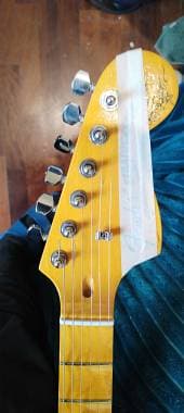 Fender Messico 2016 con manico cambiato con tastiera scalloped-(SCAMBIO)