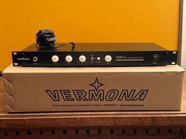 Vermona vsr 3.2 reverbero a molla analogico vintage