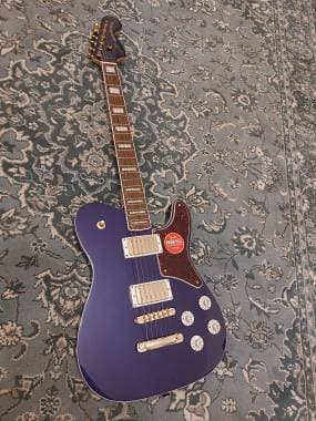 Ribasso Squier Limited Edition Paranormal Troublemaker Telecaster purple scambio