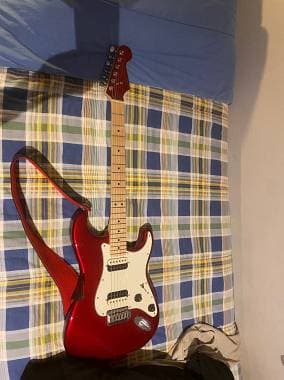 Squier Contemporary Stratocaster HH - Dark red