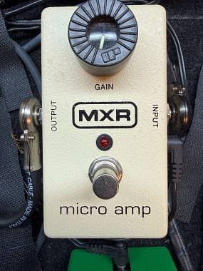 MXR Micro Amp - Made in USA