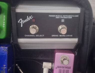 Fender Footwear Footswitch Fender 2 Tasti (Channel Select / Drive