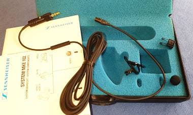 Sennheiser MKE 102 Collarino X EW 100/300/500, G2 G3 G4 (MKE 2)