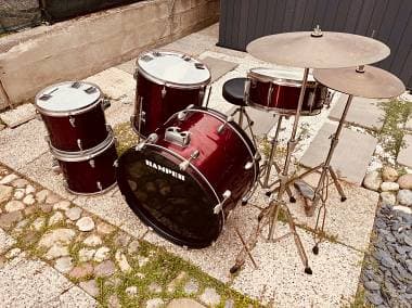 Batteria acustica completa