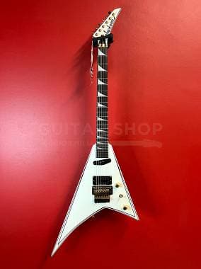 Jackson Concept Rhoads RR24 HS White with Black Pinstripes Ex Demo Solo Esposta