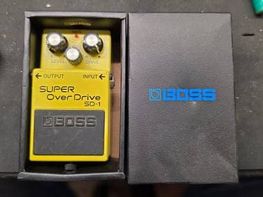 Boss SD 1 overdrive.