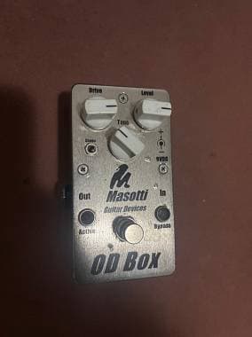 Masotti OD Box - Overdrive / Distortion Boutique Italiano