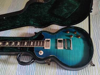 Tokai LS 200 F Premium Les Paul ocean blue burst