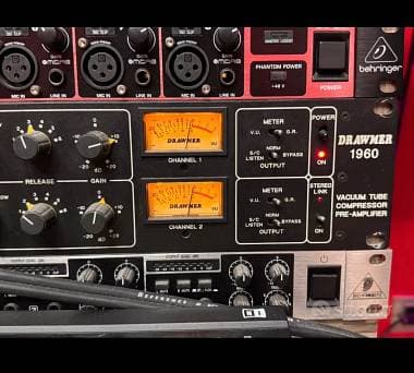 Drawmer 1960 preamp valvolare e compressore