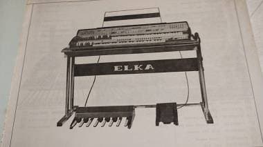 Elka X705 manuale service