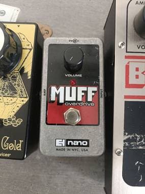 Electro Harmonix muff overdrive nano