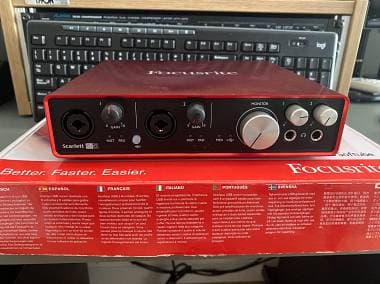 Focusrite Scarlett 6i6 2nd Gen