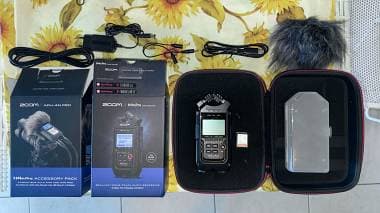 Zoom H4n Pro Black + Kit Accessori APH-4n Pro + Custodia Rigida