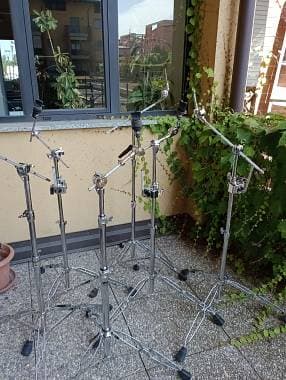 Aste batteria a giraffa seminuove