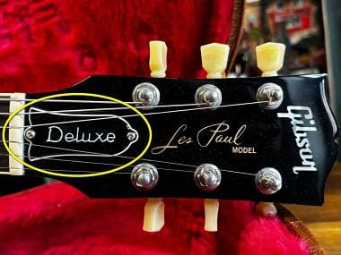 truss rod cover per Gibson Les Paul o SG Deluxe