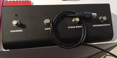 footswitch pedaliera Randall rg75 g3 cavo