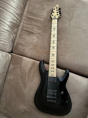 Schecter JL-7 Gloss Black Jeff Loomis 7 corde EMG