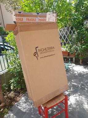 Custodia imbottita per sax baritono