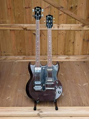 Ibanez 2404 Double Neck Guitar/Bass Made in Japan 1977