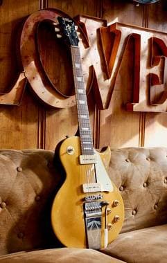 Vintage V100 midge Ure rara fuori produzioni goldtop