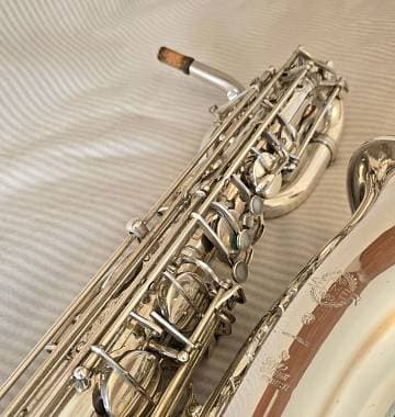Sax baritono Selmer SA 80 Serie 2 placcato argento