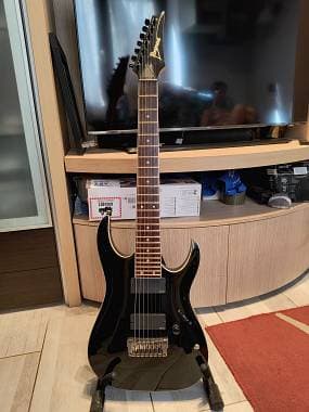 Ibanez RGA 7 custom con set EMG 81/707 + killswitch - Fodero rigido