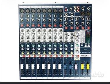 Soundcraft Efx8 con effetti lexicon