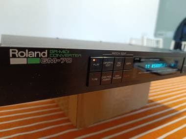 Roland Gk-1 e GM70 set per conversione midi chitarra