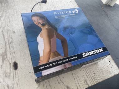 SAMSON Airline 77 - Radio Microfono ad Archetto per Aerobica e Spettacoli