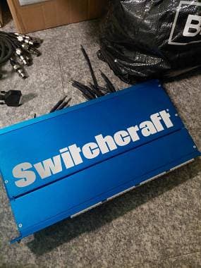 Patchbay bantam 32in/32out della Switchcraft modello StudioPatch 6425