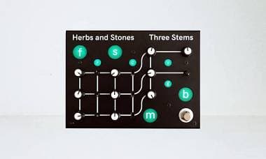 herbs & stones - Three stems