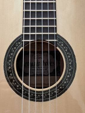 REGISTRAZIONE disponibile! Chitarra da concerto di liuteria messicana (Robles)
